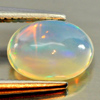 Alluring Gem 0.71 Ct. Oval Cabochon Natural Play Of Colour Multi Color Opal