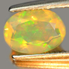 Natural Gem 0.56 Ct. Oval Shape Multi Color Play Of Colour Opal Unheated