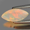 Unheated 0.44 Ct. Marquise Shape Natural Multi Color Play Of Colour Opal Gem