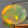 Good Natural Gemstone 0.93 Ct. Oval Shape Multi Color Play Of Colour Opal