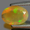 Beauteous Gem 0.44 Ct. Oval Shape Natural Multi Color Play Of Colour Opal