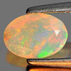 Nice Natural Gem 0.35 Ct. Oval Shape Multi Color Play Of Colour Opal