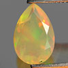Unheated 0.76 Ct. Alluring Pear Natural Gem Multi Color Play Of Colour Opal