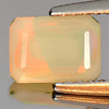 Unheated 0.52 Ct. Octagon Natural Gem Multi Color Play Of Colour Opal