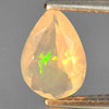 0.83 Ct. Pear Shape Natural Gem Multi Color Play Of Colour Opal