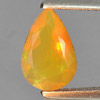 Calibrate Size 0.62 Ct. Pear Natural Gem Multi Color Play Of Colour Opal