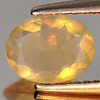 0.61 Ct. Alluring Natural Gem Multi Color Play Of Colour Opal Oval Shape