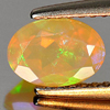 0.66 Ct. Delightful Natural Gem Multi Color Play Of Colour Opal Oval Shape