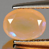 Natural Gemstone 0.57 Ct. Good Oval Shape Multi Color Play Of Colour Opal