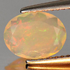 0.71 Ct. Good Oval Natural Gem Multi Color Play Of Colour Opal