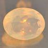 Natural Gemstone 0.85 Ct. Good Oval Play Of Colour Multi Color Opal
