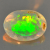 0.67 Ct. Oval Natural Gem Play Of Colour Multi Color Opal Unheated