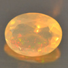 0.70 Ct. Nice Oval Natural Gem Play Of Colour Multi Color Opal
