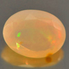 0.82 Ct. Alluring Oval Natural Gem Play Of Colour Multi Color Opal