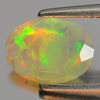 0.51 Ct. Good Cutting Oval Natural Gem Multi Color Play Of Colour Opal