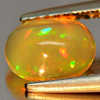 Calibrate Size 0.76 Ct. Oval Cab Natural Gem Multi Color Play Of Colour Opal