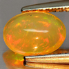 Unheated 0.72 Ct. Oval Cabochon Natural Gem Multi Color Play Of Colour Opal