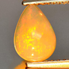 Natural Gem 0.70 Ct. Nice Pear Cabochon Multi Color Play Of Colour Opal