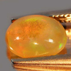 0.79 Ct. Oval Cab Natural Gem Multi Color Play Of Colour Opal Sz 8 x 6 Mm.