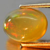 Natural Gemstone 0.93 Ct. Oval Cabochon Multi Color Play Of Colour Opal