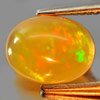 0.75 Ct. Good Oval Cab Natural Gem Multi Color Play Of Colour Opal