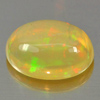 1.09 Ct. Beauteous Oval Cab Natural Gem Multi Color Play Of Colour Opal