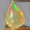 0.63 Ct. Pear Cabochon Natural Gem Multi Color Play Of Colour Opal