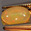 0.76 Ct. Alluring Oval Cab Natural Gem Multi Color Play Of Colour Opal 0.76 Ct. Alluring Oval Cab Natural Gem Multi Color Play Of Colour Opal