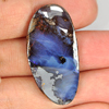 Boulder Opal Multi-Color Flashing 21.40 Ct. Free Form Cabochon Natural Gemstone