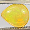 Natural Multi-Color Flashing Play Of Colour Opal 0.94 Ct. Pear Cabochon Shape Natural Multi-Color Flashing Play Of Colour Opal 0.94 Ct. Pear Cabochon Shape