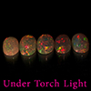 Natural Multi Color Opal 1.78 Ct. 5 Pcs Oval Cabochon Shape 6.1 x 4.1 Mm Gems