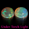 Natural Multi Color Opal 1.47 Ct. 2 Pcs Round Cabochon Shape 7 Mm Gemstones Natural Multi Color Opal 1.47 Ct. 2 Pcs Round Cabochon Shape 7 Mm Gemstones