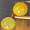 Natural Multi-Color Play Of Colour Opal 1.15 Ct. 2 Pcs Round Cabochon Shape 5.9 Mm Gemstone Ethiopia Natural Multi-Color Play Of Colour Opal 1.15 Ct. 2 Pcs Round Cabochon Shape 5.9 Mm Gemstone Ethiopia