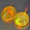 Natural Multi-Color Play Of Colour Opal 1.36 Ct. 2 Pcs Oval Cabochon Shape 6.8 x 6.2 Mm Gemstones Natural Multi-Color Play Of Colour Opal 1.36 Ct. 2 Pcs Oval Cabochon Shape 6.8 x 6.2 Mm Gemstones