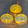 Natural Multi-Color Play Of Colour Opal 1.58 Ct. 3 Pcs Oval Cabochon Shape 6.2 x 5.2 Mm Gemstones Natural Multi-Color Play Of Colour Opal 1.58 Ct. 3 Pcs Oval Cabochon Shape 6.2 x 5.2 Mm Gemstones