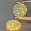 Natural Multi-Color Play Of Colour Opal 1.27 Ct. Mixed Shape Cabochon 6.9 x 6.1 Mm Gemstone Ethiopia Natural Multi-Color Play Of Colour Opal 1.27 Ct. Mixed Shape Cabochon 6.9 x 6.1 Mm Gemstone Ethiopia