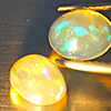 Natural Multi-Color Play Of Colour Opal 1.91 Ct. 2 Pcs Oval Cabochon Shape 8.2 x 6 Mm Gemstones Natural Multi-Color Play Of Colour Opal 1.91 Ct. 2 Pcs Oval Cabochon Shape 8.2 x 6 Mm Gemstones