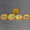 Natural Multi-Color Play Of Colour Opal 2.41 Ct. 5 Pcs Oval Cabochon Shape 7 x 5.1 Mm Gemstones Natural Multi-Color Play Of Colour Opal 2.41 Ct. 5 Pcs Oval Cabochon Shape 7 x 5.1 Mm Gemstones