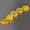 Natural Multi-Color Play Of Colour Opal 2.50 Ct. 5 Pcs Oval Cabochon Shape 6.9 x 5.3 Mm Gemstones Natural Multi-Color Play Of Colour Opal 2.50 Ct. 5 Pcs Oval Cabochon Shape 6.9 x 5.3 Mm Gemstones
