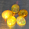 Natural Multi-Color Play Of Colour Opal 2.05 Ct. 5 Pcs Oval Cabochon Shape 6.1 x 4.4 Mm Gemstones Natural Multi-Color Play Of Colour Opal 2.05 Ct. 5 Pcs Oval Cabochon Shape 6.1 x 4.4 Mm Gemstones