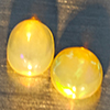 Natural Multi Color Play Of Colour Opal 1.66 Ct. 2 Pcs Oval Cabochon Shape Gemstones From Ethiopia