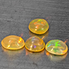 Natural Multi Color Play Of Colour Opal 1.62 Ct. 4 Pcs Oval Cabochon Shape Gemstones From Ethiopia Natural Multi Color Play Of Colour Opal 1.62 Ct. 4 Pcs Oval Cabochon Shape Gemstones From Ethiopia