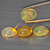 Natural Multi Color Play Of Colour Opal 2.25 Ct. 4 Pcs Oval Cabochon Shape Gemstones From Ethiopia Natural Multi Color Play Of Colour Opal 2.25 Ct. 4 Pcs Oval Cabochon Shape Gemstones From Ethiopia