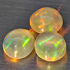 Natural Multi Color Play Of Colour Opal 1.01 Ct. 3 Pcs Oval Cabochon Shape Gemstones From Ethiopia Natural Multi Color Play Of Colour Opal 1.01 Ct. 3 Pcs Oval Cabochon Shape Gemstones From Ethiopia