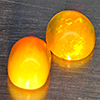 Natural Multi Color Opal 1.23 Ct. 2 Pcs Oval Cabochon Shape 7.3 x 4.6 Mm Gemstones From Ethiopia