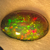 Natural Multi Color Play Of Colour Opal Gemstones 1.32 Ct. Oval Cabochon Shape 11.10 x 8.01 Mm. Natural Multi Color Play Of Colour Opal Gemstones 1.32 Ct. Oval Cabochon Shape 11.10 x 8.01 Mm.
