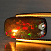 Natural Multi Color Play Of Colour Opal Gemstones 2.81 Ct. Cushion Cabochon Shape 16.3 x 8.9 Mm. Natural Multi Color Play Of Colour Opal Gemstones 2.81 Ct. Cushion Cabochon Shape 16.3 x 8.9 Mm.