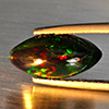 Natural Multi Color Play Of Colour Opal Gemstones 1.53 Ct. Marquise Cabochon Shape 14 x 7 Mm. Natural Multi Color Play Of Colour Opal Gemstones 1.53 Ct. Marquise Cabochon Shape 14 x 7 Mm.