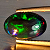 Natural Multi Color Play Of Colour Opal Gemstones 1.58 Ct. Oval Cabochon Shape 11.8 x 7.9 Mm. Natural Multi Color Play Of Colour Opal Gemstones 1.58 Ct. Oval Cabochon Shape 11.8 x 7.9 Mm.