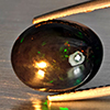 Natural Multi Color Play Of Colour Opal Gemstones 2.96 Ct. Oval Cabochon Shape 12.1 x 9.8 Mm. Natural Multi Color Play Of Colour Opal Gemstones 2.96 Ct. Oval Cabochon Shape 12.1 x 9.8 Mm.